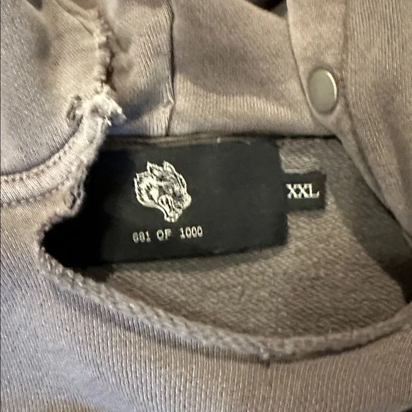 Men's Gray Darc Sport Hoodie - Picture 4 of 6